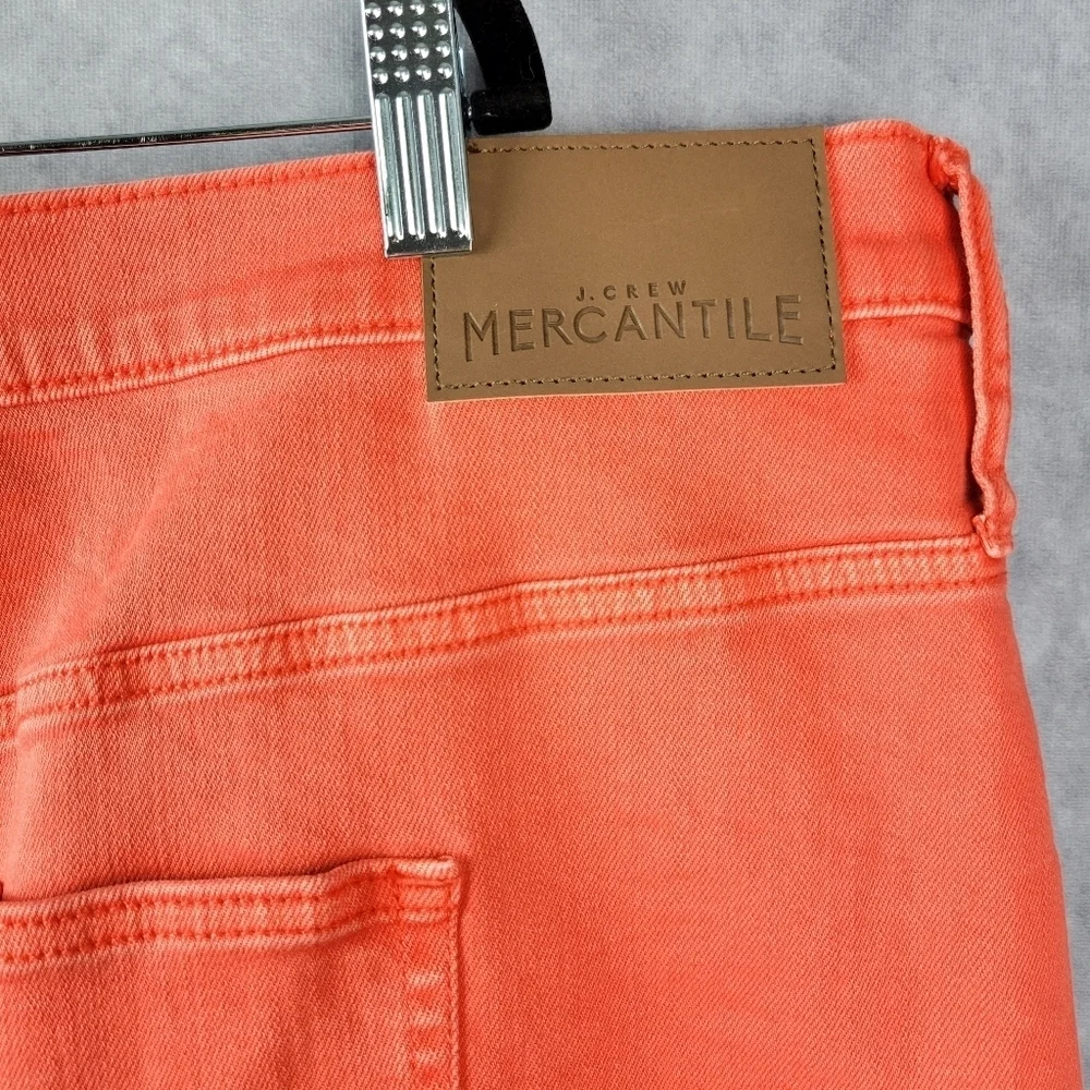 C.‎ CREW Mercantile Women's orange Coral jeans Cotton skirt Size 22